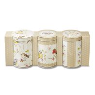 See more information about the Dawn Chorus Set of 3 Kitchen Storage Tins